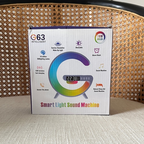 Smart Light Sound Machine with RGB Display - Picture 2 of 6